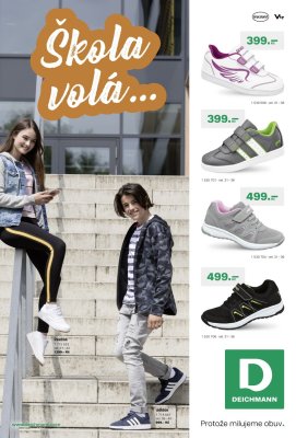 akční leták DEICHMANN 14.8.2018-26.8.2018