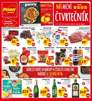 akční leták Penny Market 23.8.2018-26.8.2018