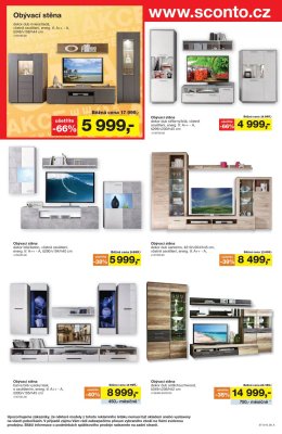 akční leták Sconto nábytek 22.8.2018-4.9.2018
