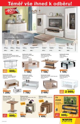 akční leták Sconto nábytek 22.8.2018-4.9.2018