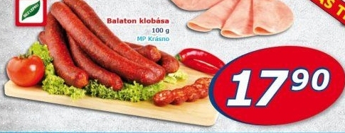 Klobása Balaton Krásno