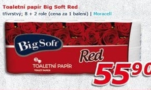Toaletní papír 3vrstvý Big Soft