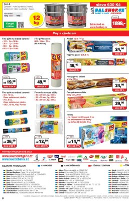 akční leták Barvy a laky drogerie 28.8.2018-15.9.2018