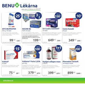 akční leták BENU Lékárna 1.9.2018-30.9.2018