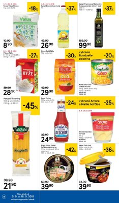 akční leták Tesco 5.9.2018-11.9.2018