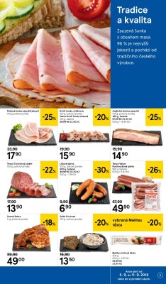 akční leták Tesco 5.9.2018-11.9.2018