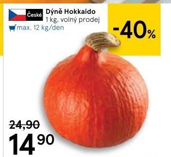 Dýně Hokkaido