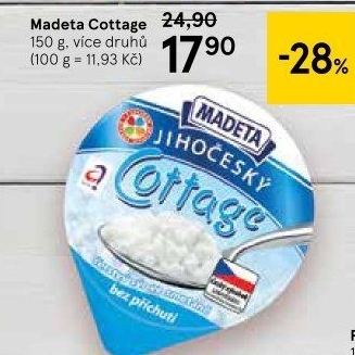 Sýr Cottage Jihočeský Madeta