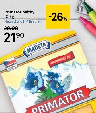 Sýr Primátor Madeta