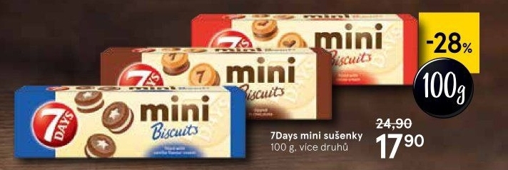Sušenky mini 7 Days