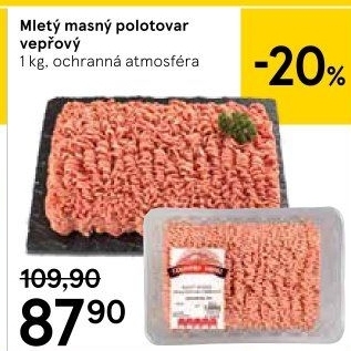 Maso mleté vepřové