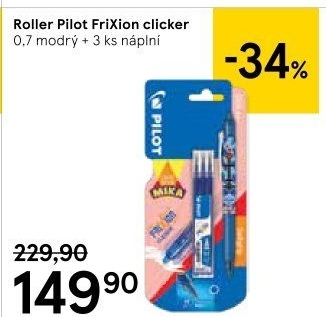 Set Roller Pilot FriXion Clicker