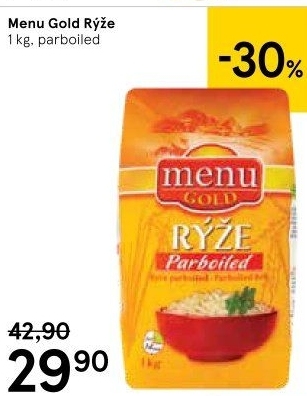 Rýže parboiled Zlaté menu