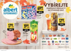 akční leták Albert 12.9.2018-25.9.2018
