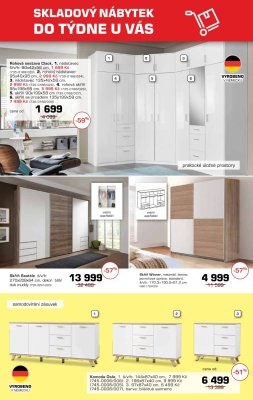 akční leták Jena nábytek 17.9.2018-7.10.2018