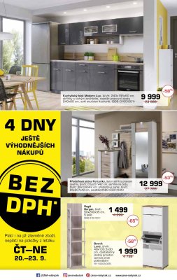 akční leták Jena nábytek 17.9.2018-7.10.2018
