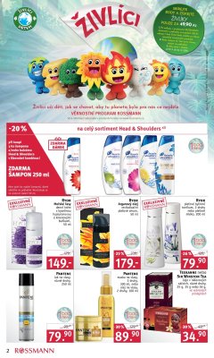 akční leták ROSSMANN drogerie 26.9.2018-9.10.2018