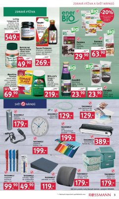 akční leták ROSSMANN drogerie 26.9.2018-9.10.2018