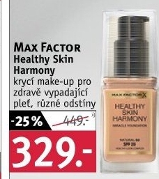Make up Healthy Skin Harmony Foundation Max Factor - ROSSMANN drogerie akcniletaky.com