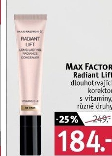Korektor Radiant Lift Max Factor
