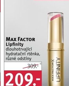 Rtěnka dlouhotrvající Lipfinity Max Factor