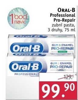 Pasta na zuby Gum & Enamel Pro-Repair Professional Oral-B