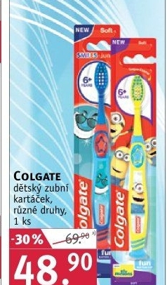 Kartáček na zuby dětský Colgate
