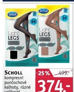 Kompresní punčochové kalhoty Light Legs Scholl - ROSSMANN drogerie akcniletaky.com