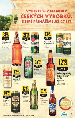 akční leták Albert 26.9.2018-2.10.2018
