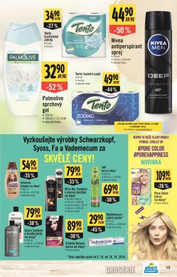 akční leták Albert 3.10.2018-9.10.2018