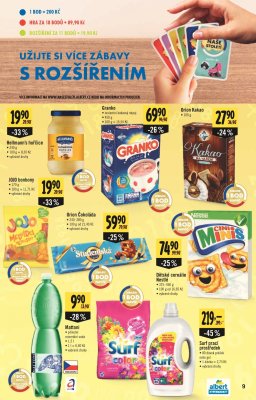 akční leták Albert 3.10.2018-9.10.2018