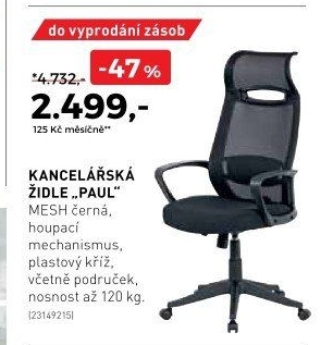 Kancelářská židle PAUL