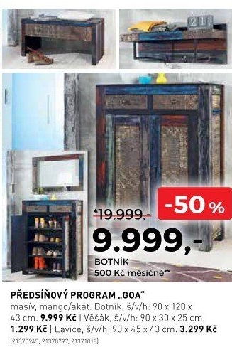 Předsíňový program GOA