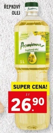 Řepkový olej Promienna