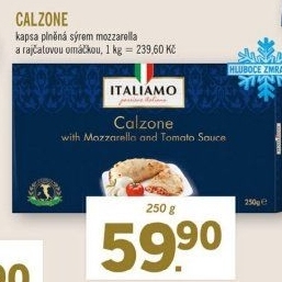 Pizza mražená Calzone Italiamo