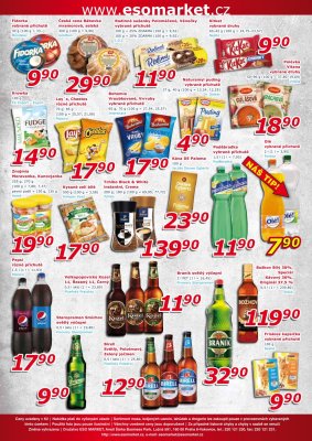 akční leták ESO MARKET 10.10.2018-21.10.2018