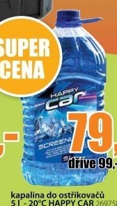 Zimní směs do ostřikovačů Happy Car