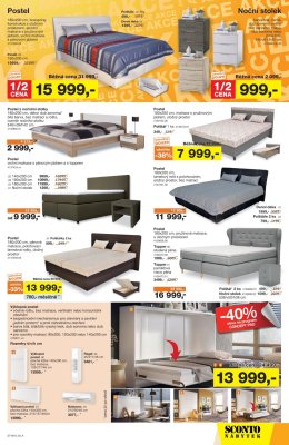 akční leták Sconto nábytek 17.10.2018-30.10.2018