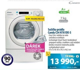 Sušička Candy CS4 H7A1DE-S