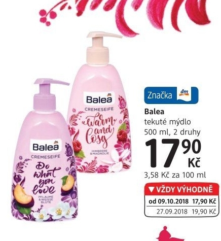 Tekuté mýdlo Balea