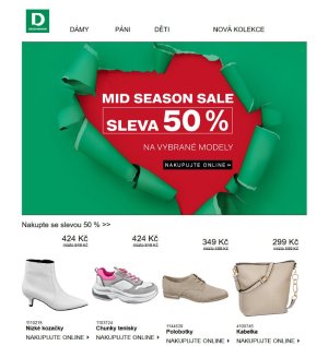 akční leták DEICHMANN 22.10.2018-5.11.2018