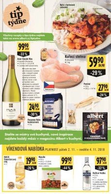 akční leták Albert 31.10.2018-6.11.2018