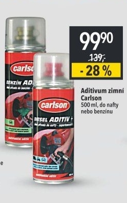 Zimní aditivum do benzínu Carlson