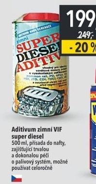 Aditivum Super diesel VIF