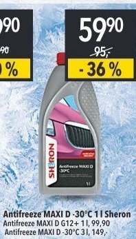 Nemrznoucí chladící kapalina Maxi D Sheron
