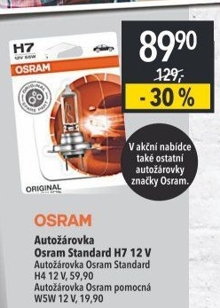 Autožárovka Standard Osram