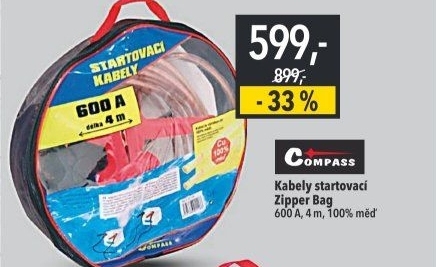 Startovací kabely Compass
