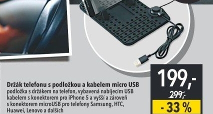 Držák telefonu do auta Compass