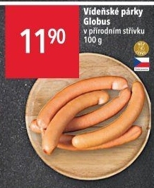 Párky vídeňské Globus