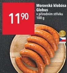 Moravská klobása Globus
